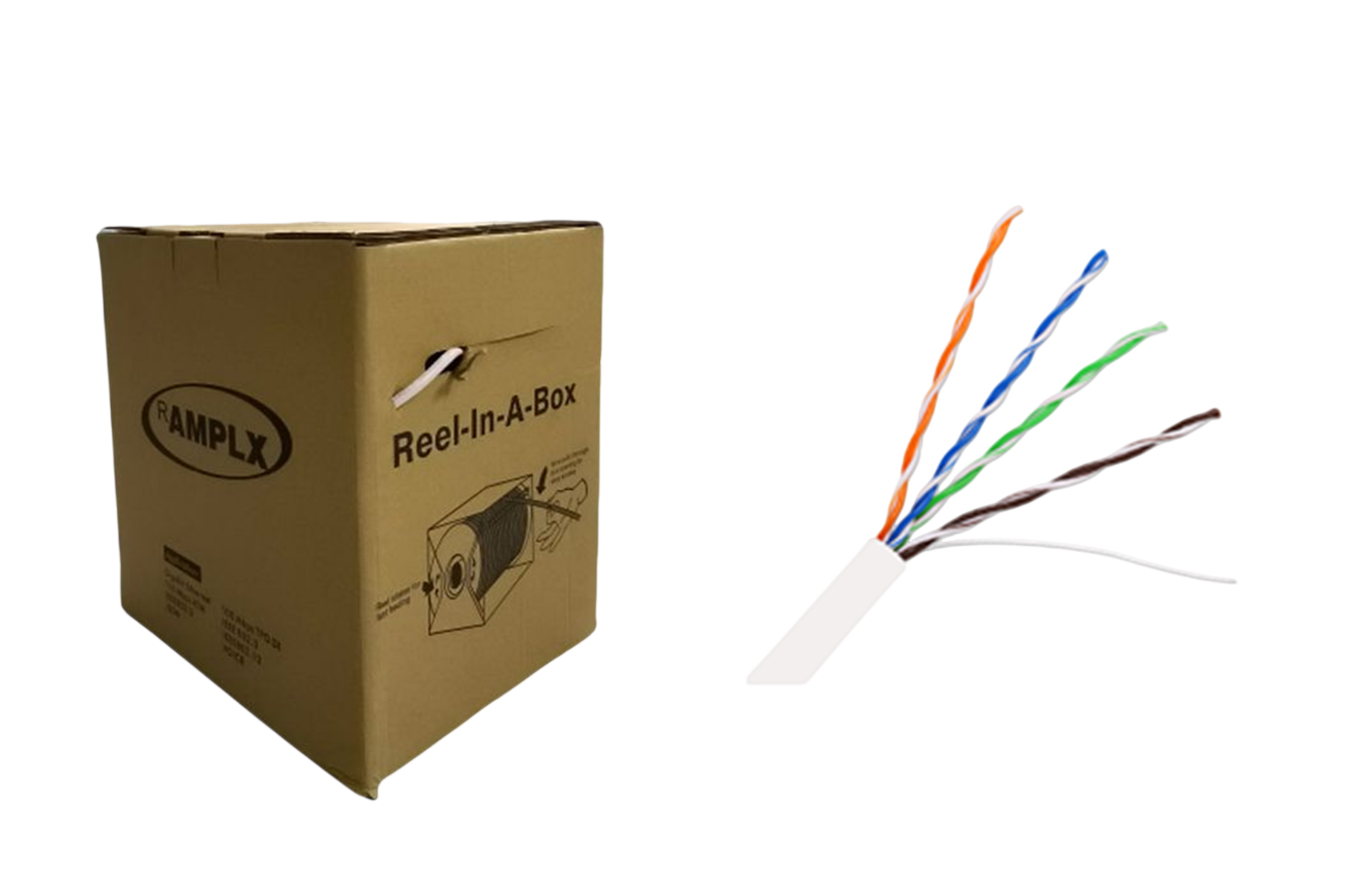 Cáp mạng UTP CAT5E cuộn 300m AMPLX 0238